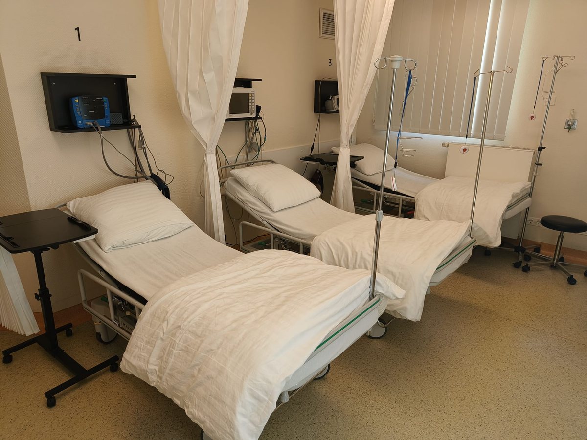 Aufwachraum der Wupper-Klinik Schwelm